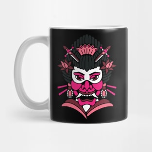 Oni geisha Mug